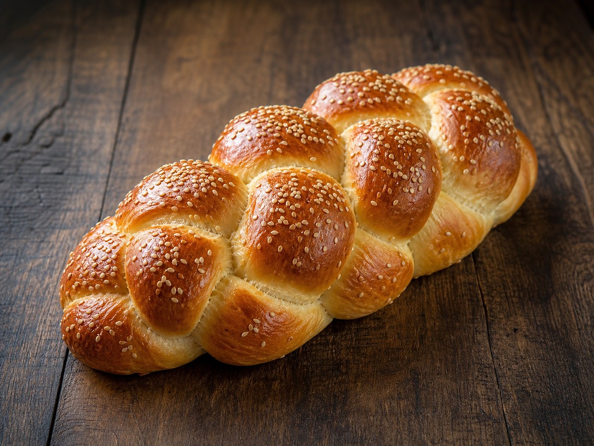 חלה חצי מתוקה